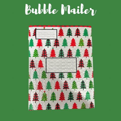 Christmas Bubble Mailer