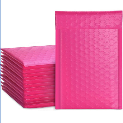 Hot Pink Bubble Mailer